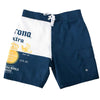 Corona Beer Board Shorts Label Logo Men's Swim Trunks-Cyberteez