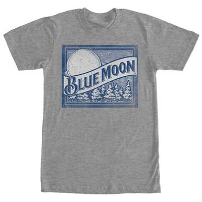 Blue Moon Beer Logo Belgian White Ale T-Shirt