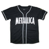 Metallica '81 Flaming Sun Logo Men's Embroidered Baseball Jersey-Cyberteez