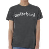 Motorhead Logo Distressed Vintage Gray T-Shirt-Cyberteez