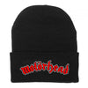 Motorhead Logo Fold Cuff Beanie Knit Hat Cap-Cyberteez