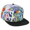 My Little Pony Characters Sublimated Snapback Adjustable Hat Cap-Cyberteez