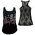 Motley Crue Final Tour Photo Vintage Lace Racerback Women's Tank Top