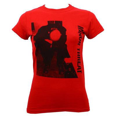 Minor Threat Ian MacKaye Red Album Juniors T-Shirt