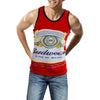 Budweiser King Of Beers Classic Label Men's Tank Top-Cyberteez