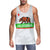 California Golden State Bear Flag Men's Tank Top