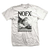 NOFX Fat Cat White T-Shirt-Cyberteez