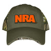 NRA National Rifle Association Logo Green Camo Adjustable Snapback Hat Cap-Cyberteez