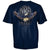 NRA National Rifle Association Eagle Soar BLUE 2nd Amendment T-Shirt