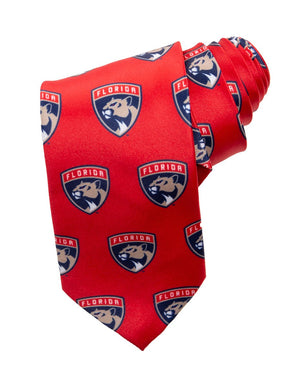 Florida Panthers Men's NHL Necktie-Cyberteez