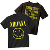 Nirvana Smiley Face T-Shirt-Cyberteez