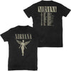 Nirvana In Utero Tour 1993 w/ Dates BLACK T-Shirt-Cyberteez