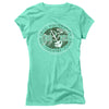 Chris Kyle Frog Foundation Oval Frog Logo Green Celadon Women's T-Shirt-Cyberteez