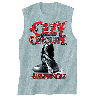 Ozzy Osbourne Blizzard Of Ozz Mens Sleeveless Muscle T-Shirt Tank Top