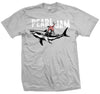 Pearl Jam Shark Cowboy T-Shirt-Cyberteez