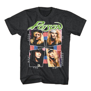 Poison Look What The Cat Dragged In T-Shirt-Cyberteez