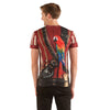 Pirate Swashbuckler Men's Allover Print Costume T-Shirt-Cyberteez