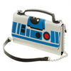 Star Wars R2D2 Artoo Detoo Women's Inside Out Crossbody Handbag Wallet Clutch Purse-Cyberteez