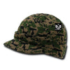 RapDom Watch Hat Beanie w/ Visor Military Camouflage Camo GI Knit Cap-Cyberteez