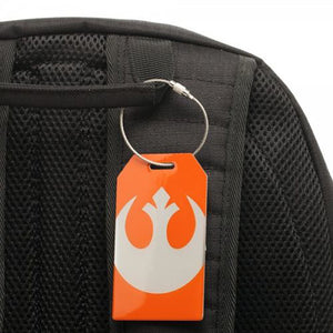 Star Wars Rebel Alliance Logo Aluminum Back Pack Travel ID Bag Tag-Cyberteez