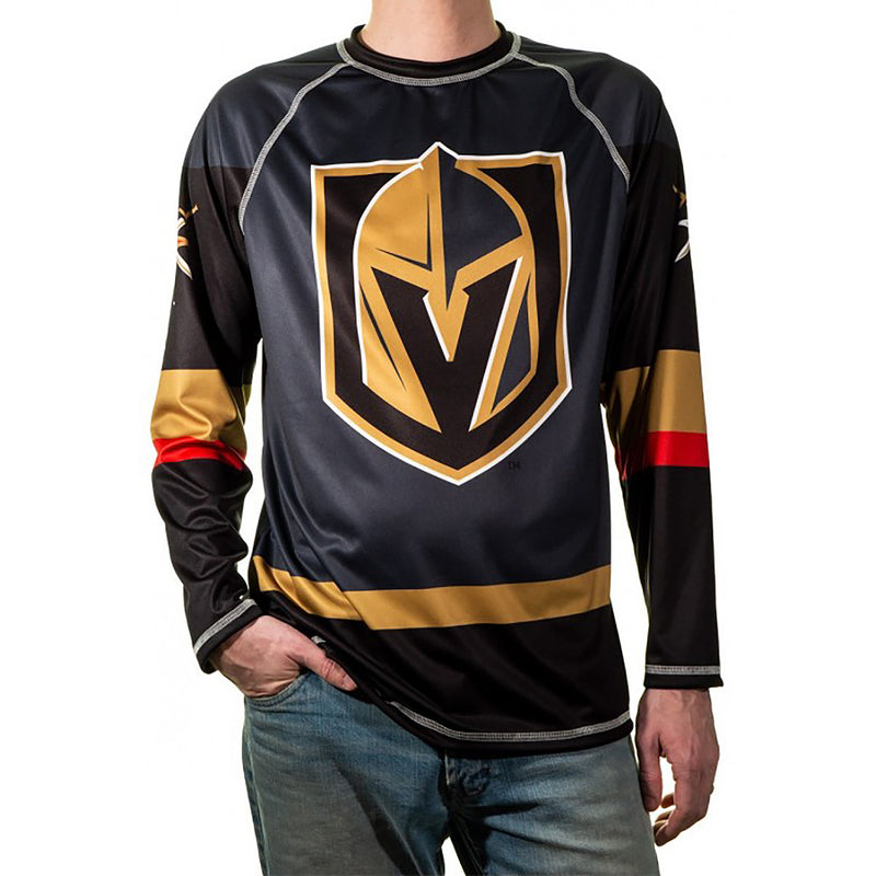 Vegas Golden Knights T-Shirt NHL Longsleeve Performance Jersey Rashgua -  Cyberteez