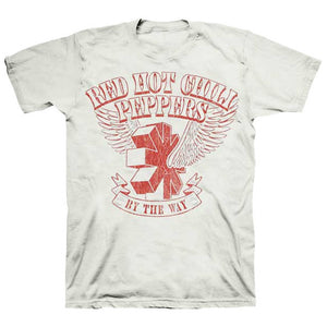 Red Hot Chili Peppers By The Way Vintage White T-Shirt-Cyberteez