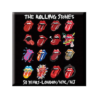 Rolling Stones Tongue Evolution Fridge Magnet
