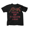 Rush Tour Of Europe 1980 T-Shirt-Cyberteez