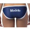 Modelo Beer Logo Women's Sport Bikini Halter Top Swimsuit-Cyberteez