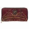 Harry Potter Hogwarts Crest Logo School List Zip Around Wallet Clutch-Cyberteez