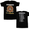 Soundgarden Superunknown 1994 Tour Distressed T-Shirt w/ Dates-Cyberteez