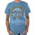 Sublime Sun Logo Men's BLUE Distressed T-Shirt