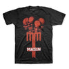 Marilyn Manson Skull Cross T-Shirt-Cyberteez