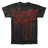 Slayer Reign In Blood Raining Dripping Tie Dye T-Shirt-Cyberteez