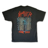 Slayer Bloody Rain 2015 Tour T-Shirt w/ Dates-Cyberteez