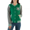 Harry Potter Slytherin Hogwarts Girls Juniors Varsity Jacket-Cyberteez