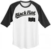 Black Flag Logo Baseball Jersey Longsleeve T-Shirt-Cyberteez
