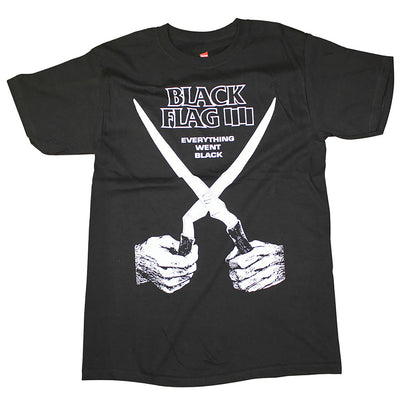 Black Flag Everything Went Black Punk Band T-Shirt