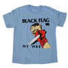 Black Flag My War Blue T-Shirt-Cyberteez