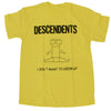 Descendents I Don't Want To Grow Up Yellow T-Shirt-Cyberteez