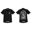 Suicidal Tendencies Skull Middle Finger Black Dickies Workshirt-Cyberteez