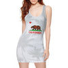 California Golden State Bear Flag Women's Tank Top-Cyberteez