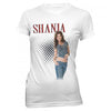 Shania Twain Photo Women's White T-Shirt-Cyberteez