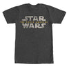 Star Wars Force Awakens Logo Gray T-Shirt-Cyberteez