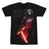 Star Wars Force Awakens Kylo Ren w/ Cross Sabre T-Shirt-Cyberteez