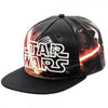 Star Wars Force Awakens Kylo Ren Sublimated Crown Snapback Adjustable Hat Cap-Cyberteez