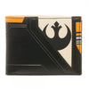 Star Wars Rebel Alliance Logo Black Bi-Fold Wallet-Cyberteez