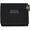 RapDom Tactical Black Rugged Tri-Fold Wallet-Cyberteez