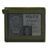 RapDom USA Tonal Olive Drab American Flag Tactical Tri-Fold Wallet-Cyberteez