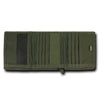 RapDom USA Tonal Olive Drab American Flag Tactical Tri-Fold Wallet-Cyberteez